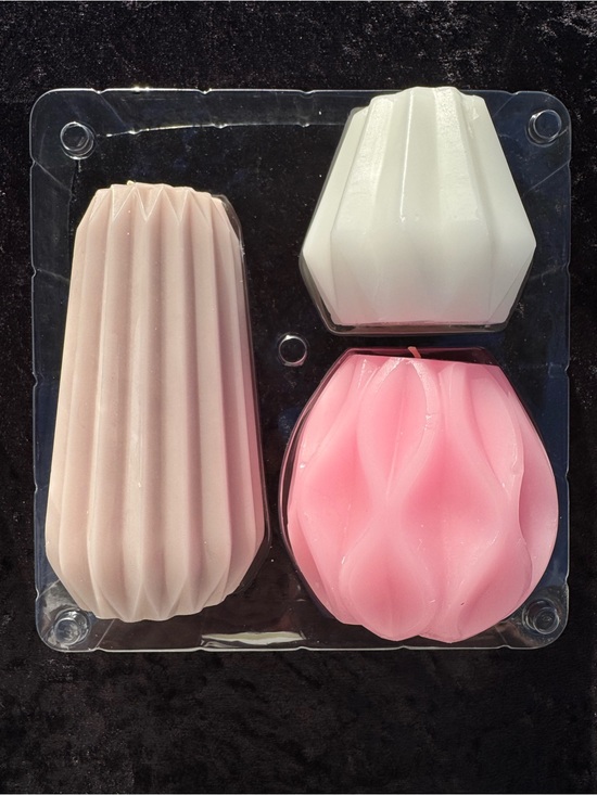 IKEA Other - IKEA MJUKT Decorative Wax Candles 3-Piece Set